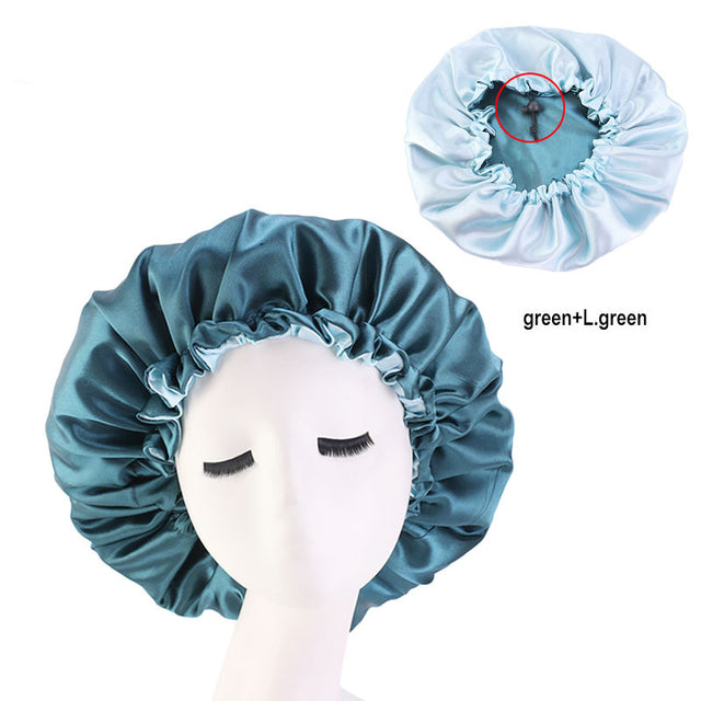 Zen Again Reversible Satin Hair Caps