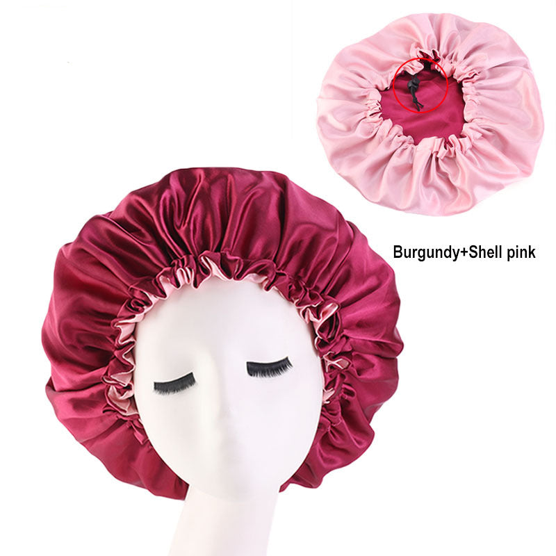 Zen Again Reversible Satin Hair Caps